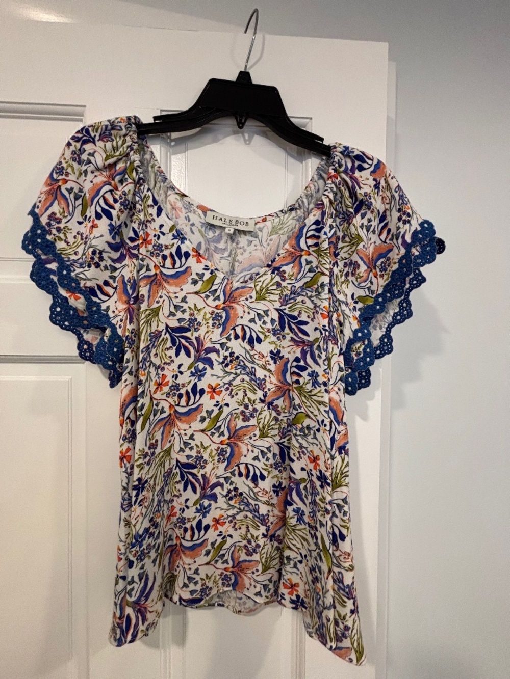 Hale Bob floral pattern top